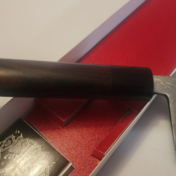Japaneese Kajiwara Nakiri 165 , Kitchen Chef Knife 7 inch Blade , 5 inch handle - Picture 4 of 7